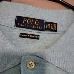 Sky blue 2XL Ralph Lauren polo
